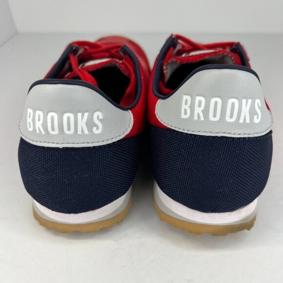 Brooks Womens 1101661D667 Vanguard Retro Red Lace Up Size 11.5 Running Shoes - Picture 5 of 9